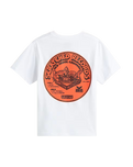 Boys Scratched Records T-Shirt in White