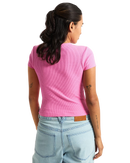 Cameron T-Shirt in Pink Fizz