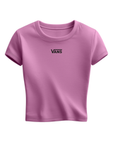 The Vans Womens Cameron T-Shirt in Pink Fizz