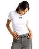 The Vans Womens Cameron T-Shirt in White