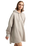 Fleece Dress in Mushroom
