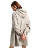 Fleece Dress in Mushroom