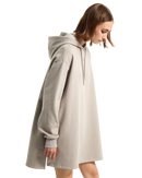 Fleece Dress in Mushroom