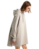 Fleece Dress in Mushroom