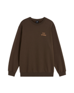 Stomper Loose Fit Sweatshirt in Coal Brown