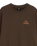 Stomper Loose Fit Sweatshirt in Coal Brown