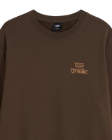 Stomper Loose Fit Sweatshirt in Coal Brown