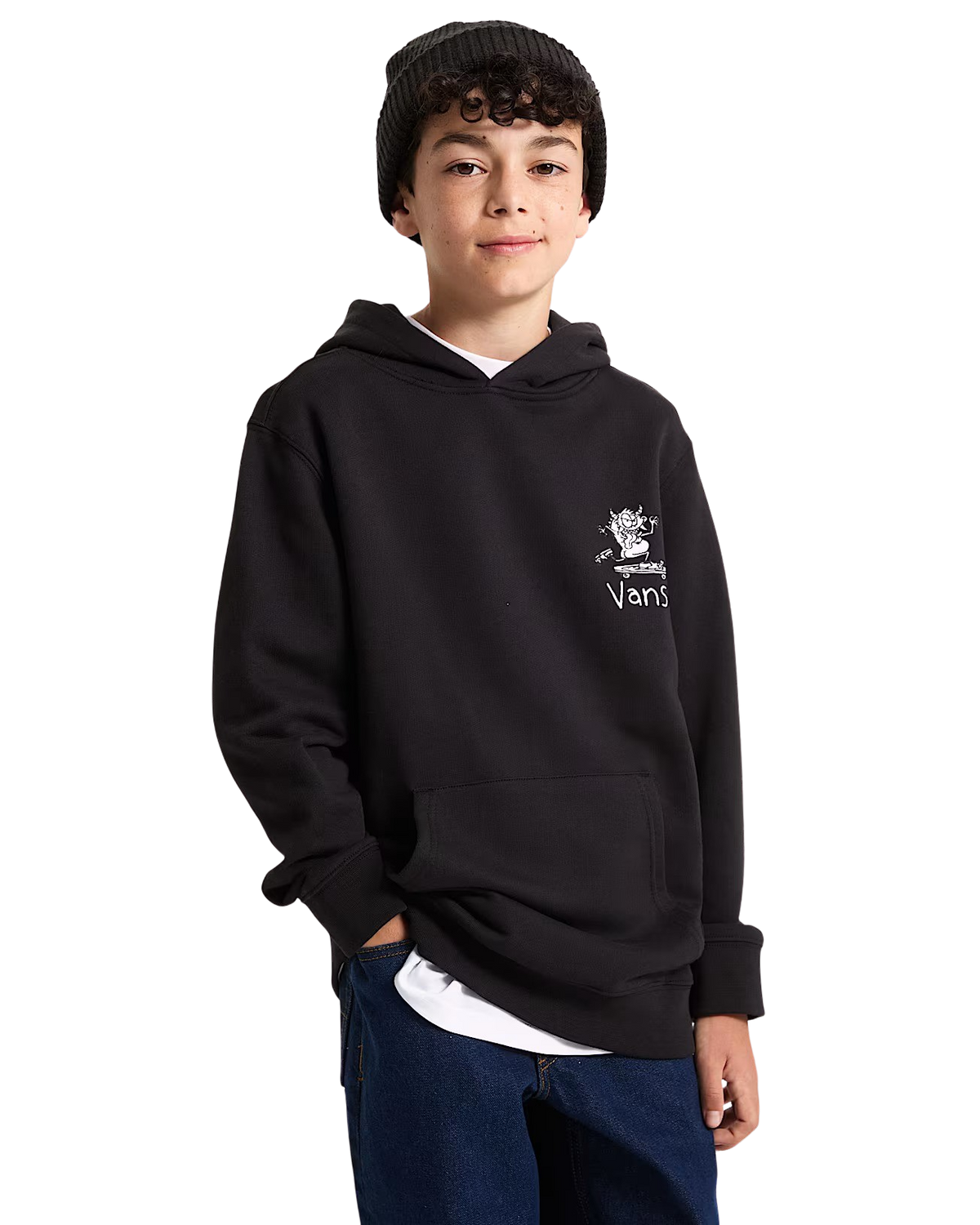 Boys Board Gang Hoodie in Black