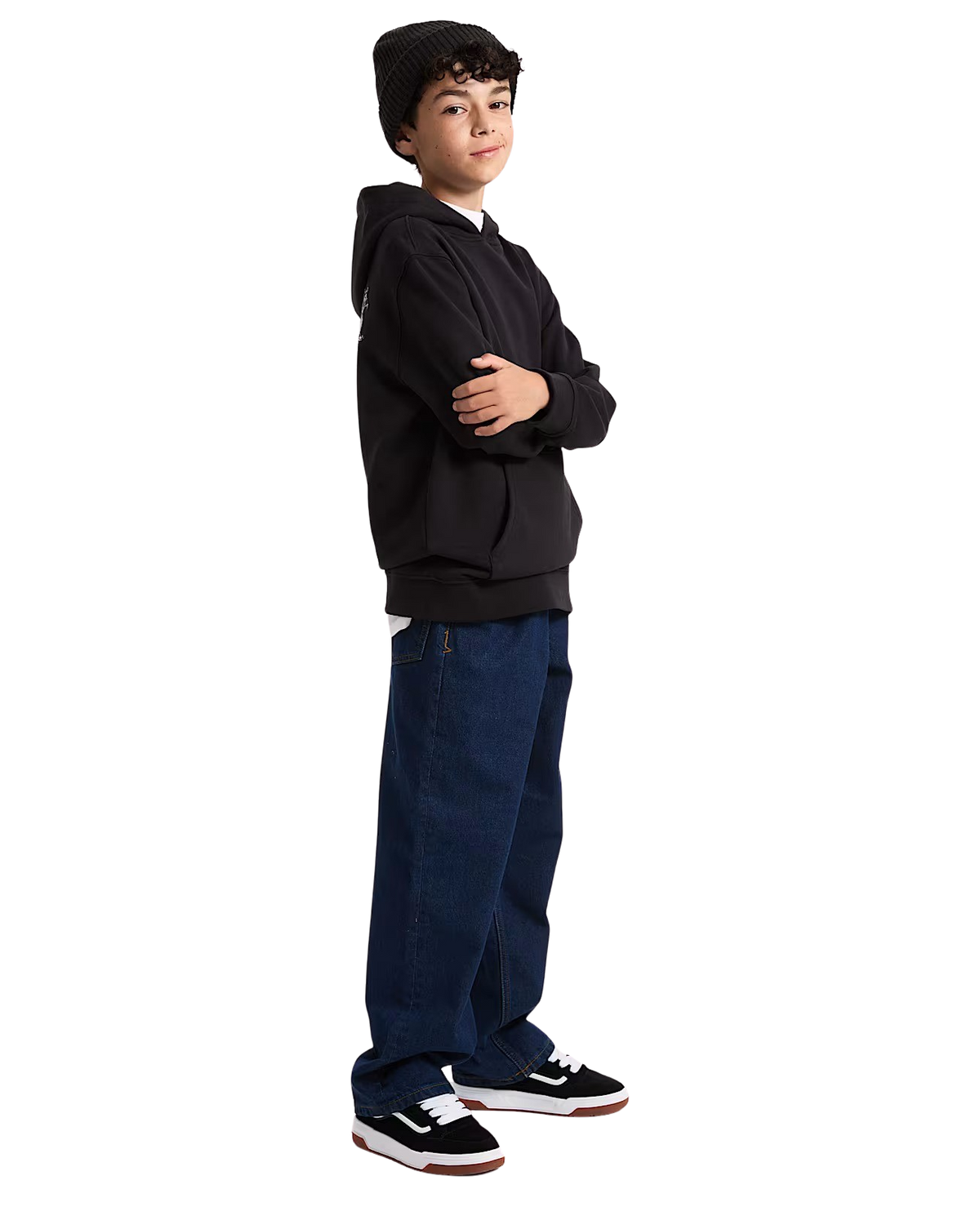 Boys Board Gang Hoodie in Black