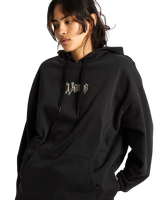 Lil Bear Hoodie in Black