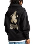 Lil Bear Hoodie in Black