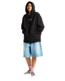 Lil Bear Hoodie in Black