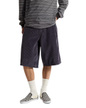 LX Cord Shorts in Steel Shadow