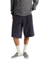 LX Cord Shorts in Steel Shadow