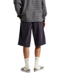 LX Cord Shorts in Steel Shadow