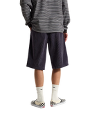 LX Cord Shorts in Steel Shadow