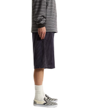 LX Cord Shorts in Steel Shadow