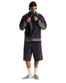 LX Cord Shorts in Steel Shadow