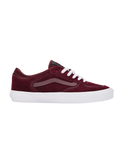 The Vans Mens Rowley Classic Shoes in Stitch Sidestripe Port Royal