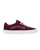 The Vans Mens Rowley Classic Shoes in Stitch Sidestripe Port Royal