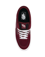 The Vans Mens Rowley Classic Shoes in Stitch Sidestripe Port Royal