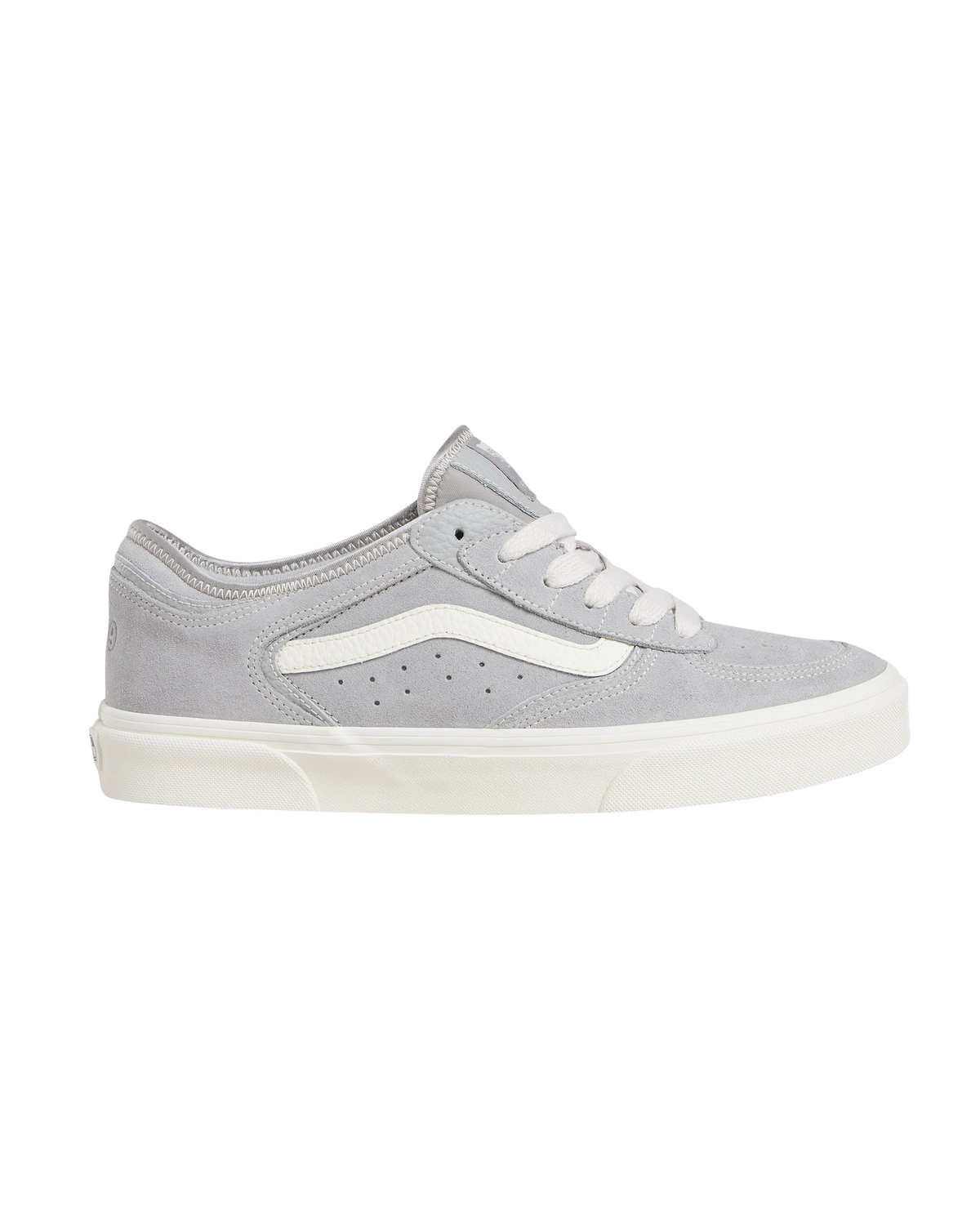 The Vans Mens Rowley Classic Shoes in Drizzle & Marshmallow