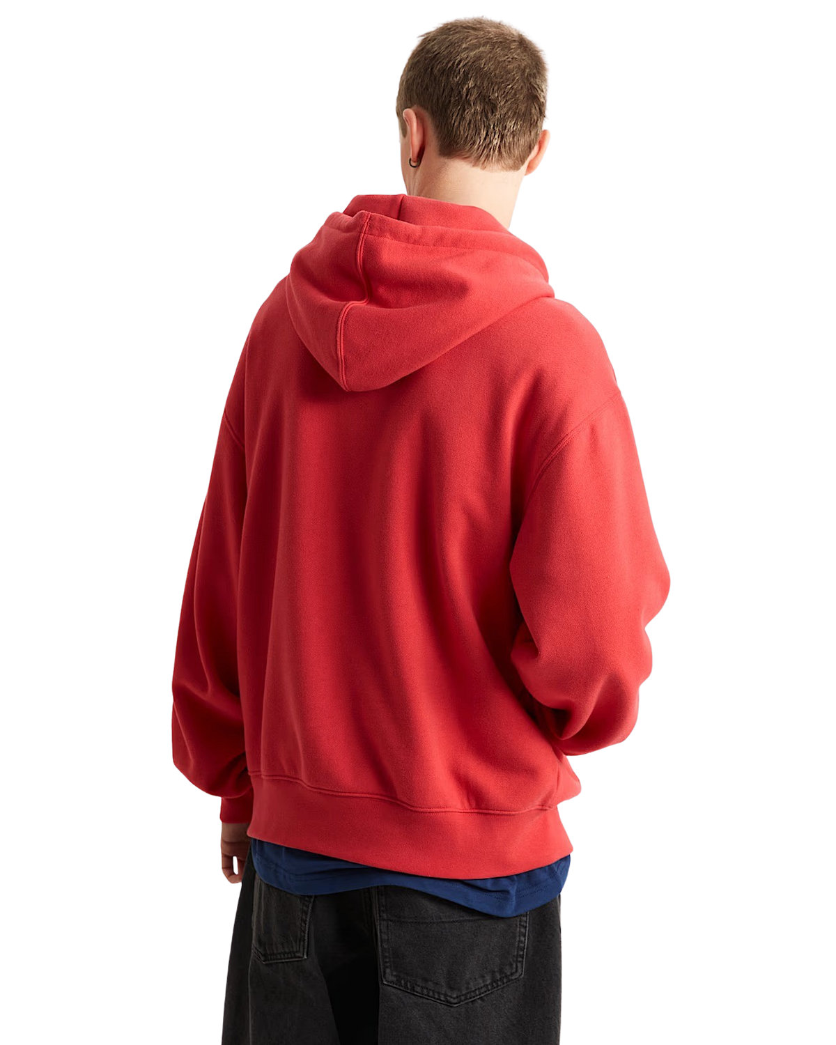EMEA Stretch Logo Hoodie in Crimson Haze