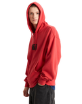 EMEA Stretch Logo Hoodie in Crimson Haze