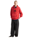 EMEA Stretch Logo Hoodie in Crimson Haze