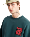 EMEA Stretch Stack Crackle Sweatshirt in Mystic Moss