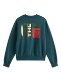 EMEA Stretch Stack Crackle Sweatshirt in Mystic Moss