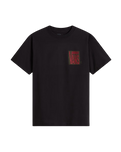 Stretch Stack Crackle T-Shirt in Black