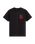 Stretch Stack Crackle T-Shirt in Black