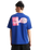 Side Talk T-Shirt in Royal Cobalt