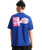 Side Talk T-Shirt in Royal Cobalt