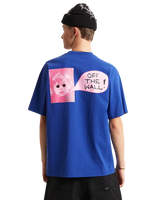 Side Talk T-Shirt in Royal Cobalt