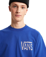 Side Talk T-Shirt in Royal Cobalt