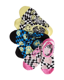 Ticker Canoodle Socks (3 Pack) in Faded Yellow