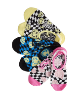 Ticker Canoodle Socks (3 Pack) in Faded Yellow