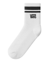 The Vans Womens Stretch Logo Low Socks in White