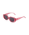 Wheeling Sunglasses in Crimson Haze