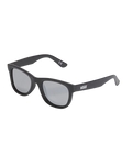 Spicoli Sunglasses in Matte Black & Silver Mirror