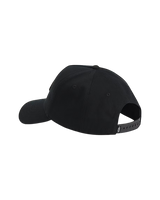 Oval Blaster Snapback Cap in Black