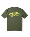 The Vans Boys Boys Double Standard T-Shirt in Green Balsam