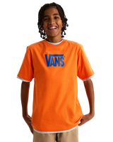 Boys Stretch Logo T-Shirt in Flame