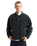 Umber Pigment Canvas Jacket in Black