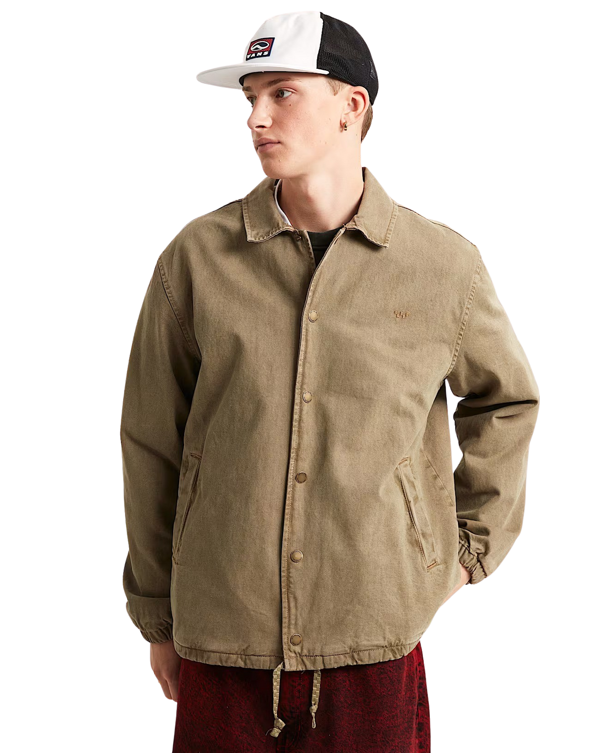 LX Denim Torrey Coaches Jacket in Bay Leaf
