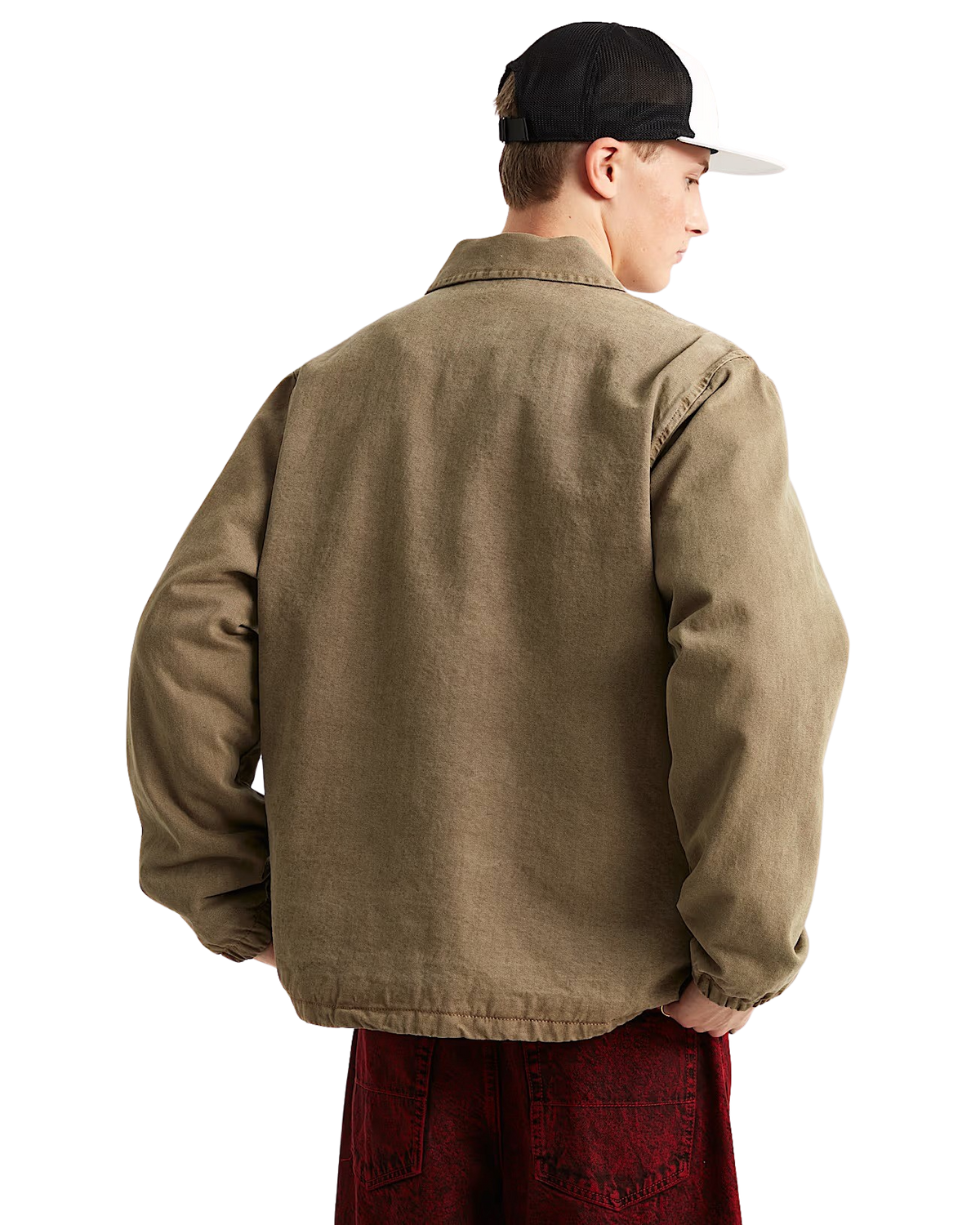 LX Denim Torrey Coaches Jacket in Bay Leaf