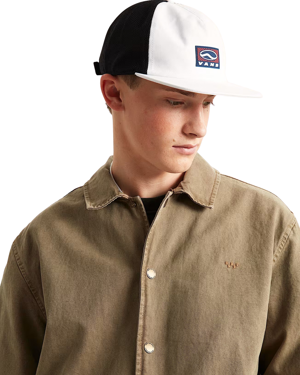 LX Denim Torrey Coaches Jacket in Bay Leaf