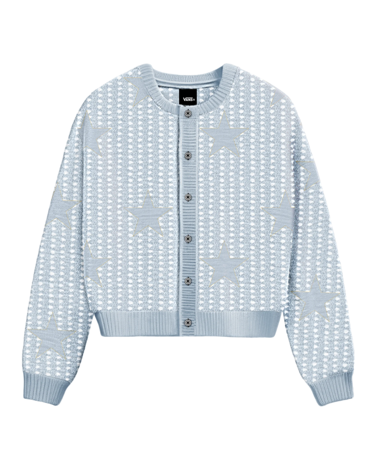 The Vans Womens LX Dolly Star Cardigan in Dawn Mist